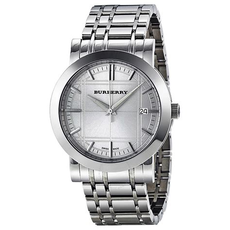 burberry 1350 watch|BURBERRY Stainless Steel 38mm Heritage Quartz Watch.